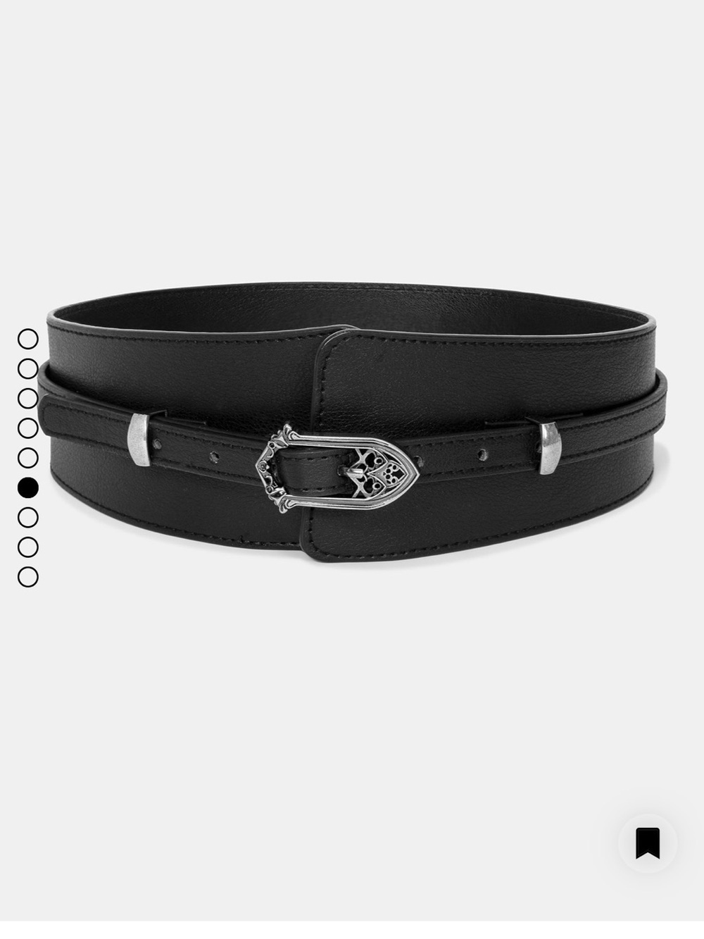 Disturbia Cathedral Buckle Waist Belt